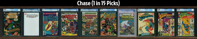 Blind Box - x2 Picks | 1:150 Each Pick at Hawkman #1 (1964) CGC 8.5 VF