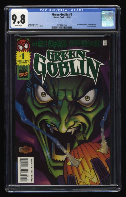 Green Goblin #1 CGC NM/M 9.8 White Pages