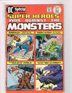 DC Special Super-Heroes War Against The Monsters # 21 FN/VF DC Comic Books!! SW7