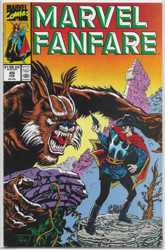 Marvel Fanfare (vol. 1, 1982) #49 VG Doctor Strange: Weiss, Two-Gun Kid