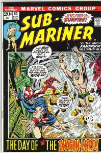 Sub-Mariner #53 (Sep-72) VF+ High-Grade Sub-Mariner (Prince Namor)