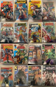 Lot of 16 Comics (See Description) Avengers, Teen Titans Spotlight, New Mutan...