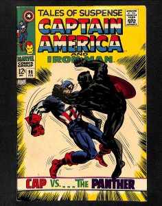 Tales Of Suspense #98 Black Panther Captain America!