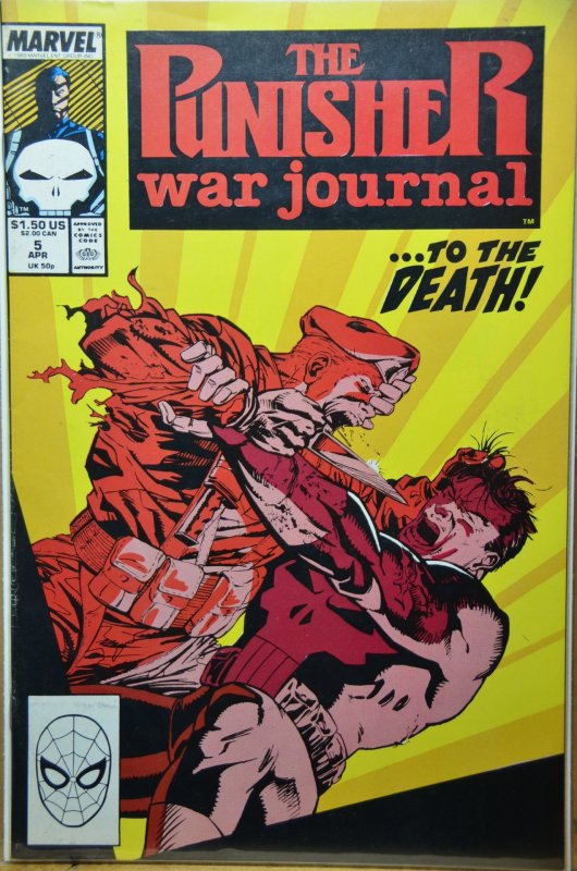 The Punisher War Journal #5 (1989) VF-NM