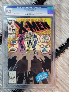 CGC 9.2 The Uncanny X-men #244 Comic Book 1989 1st Appearance of Jubilee