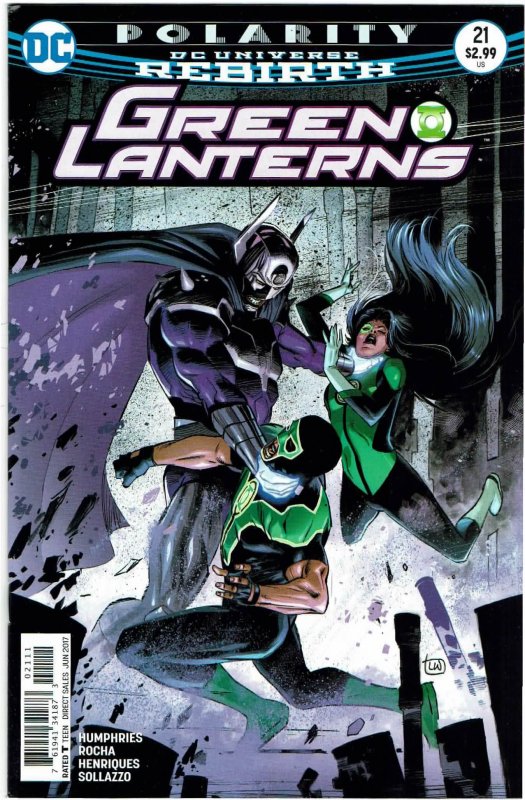 Green Lanterns #21 (2016) Doctor Polaris NM-