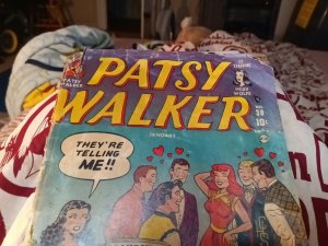 Patsy Walker #38 Good Girl Art Humor Golden Age Comic Book Al Jaffee Cover Only!