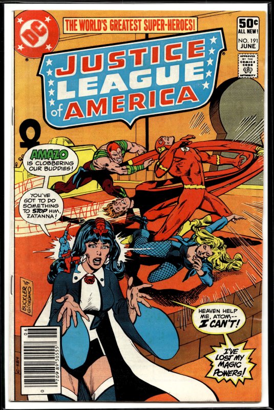 Justice League of America #191 (1981) Hawkman