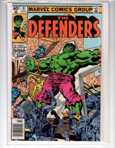 The Defenders #81 Newsstand Edition (1980)   - [NSC•ECA10]