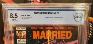 Married With Children 2099 #3 - CBCS 8.5 - Star Wars Spoof