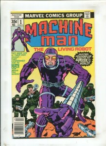 Machine Man #1 - Kirby Art - Newsstand (9.0) 1978