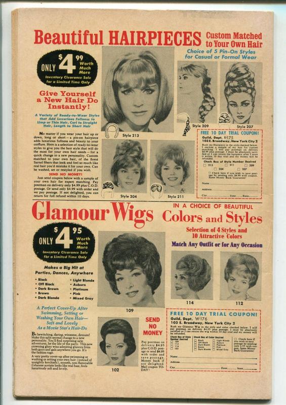 SECRET HEARTS #113 1966-DC-REACH FOR HAPPINESS SERIES-vg