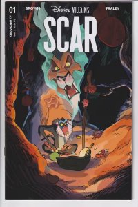 DISNEY VILLAINS SCAR (2023 DYNAMITE) #1 VARIANT CVR C HENDERSON