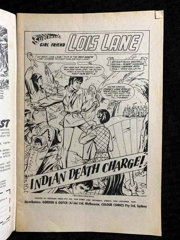 Vintage SUPER ADVENTURE COMIC #50 VG+ 4.5 Superman & Lois Lane