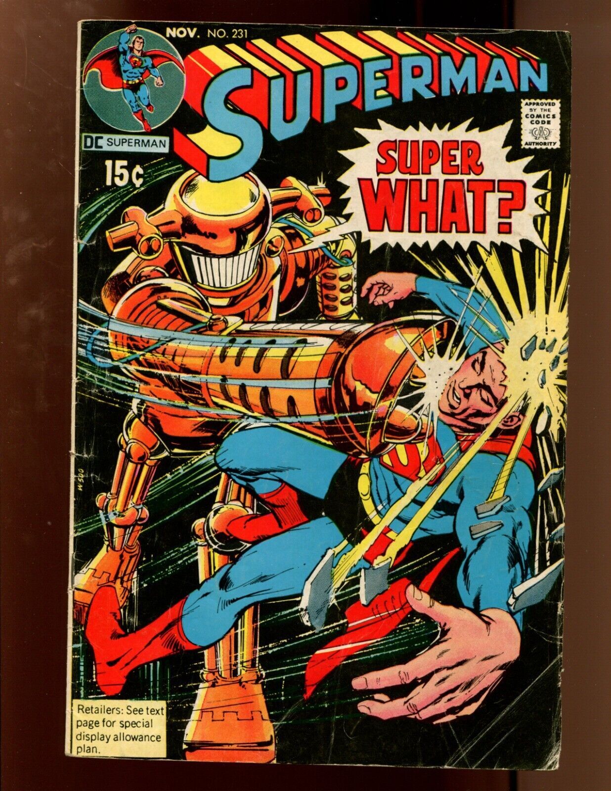 Superman #231 - Super What? () 1970 | Comic Books - Bronze Age, DC Comics, Superman, Superhero / HipComic Superman #231 - Super What? () 1970 | Comic Books - Bronze Age, DC Comics, Superman, Superhero / HipComic