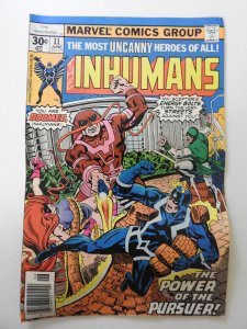 The Inhumans #11 (1977) VG Condition