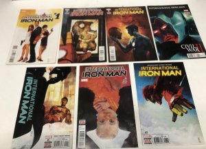 International Iron Man (2016) Set Marvel Comics • Brian Michael Bendis • Maleev