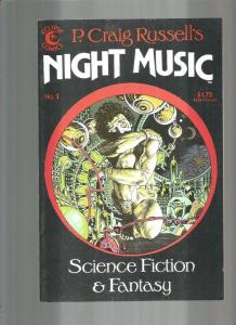 NIGHT MUSIC #1, VF/NM, Sci-fi, Fantasy, Craig Russell, Eclipse, 1984