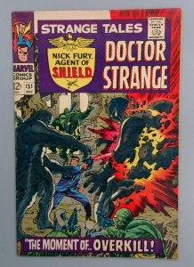 Strange Tales #151, FN+ 1st Jim Steranko Marvel Art Marvel Comics, 1966 JR1