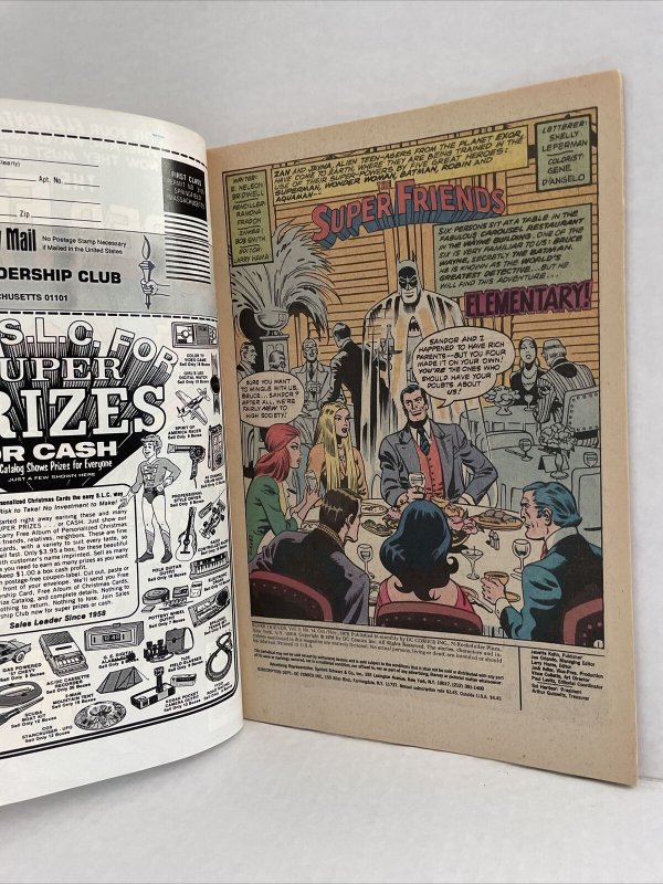 Super Friends #14 Origin Of The Wonder Twins 