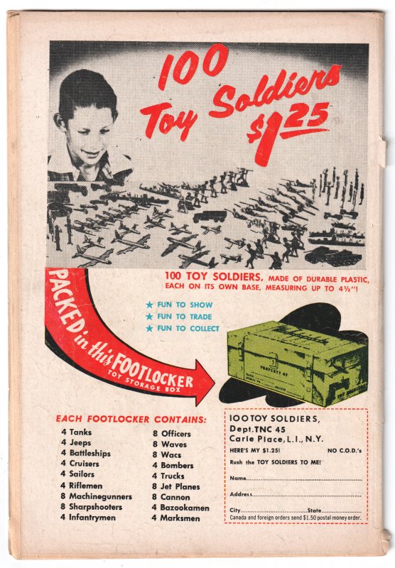 Star Spangled War Stories #109 (1963) The War That Time Forgot