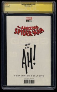 Amazing Spider-Man #800 CGC NM/M 9.8 SS Adam Hughes Variant Cover D