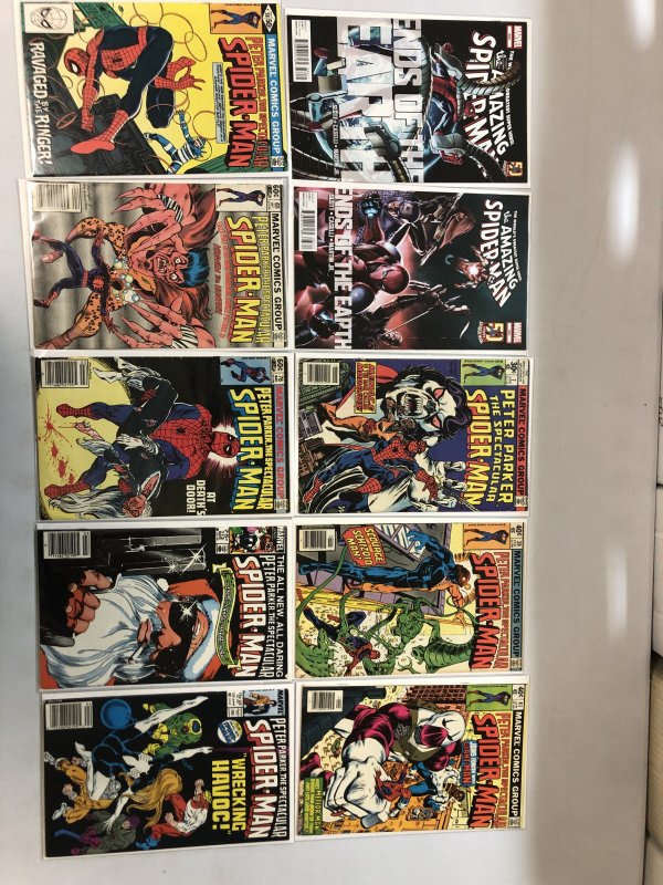 Peter Parker & Amazing Spider-Man comic lot 41 different books