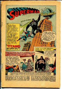 Superman #138 1960-DC- bargain copy-front cover missing-P