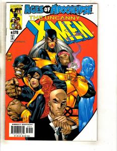 6 Uncanny X-Men Marvel Comic Books # 374 375 376 377 378 379 Wolverine CR55