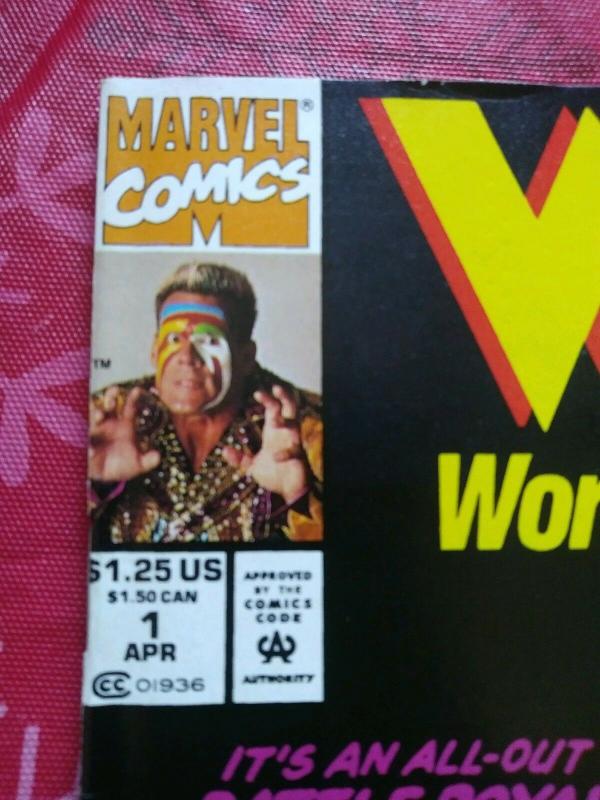 WCW World Championship Wrestling #1 (Apr 1992, Marvel) Lex Luger - Newsstand