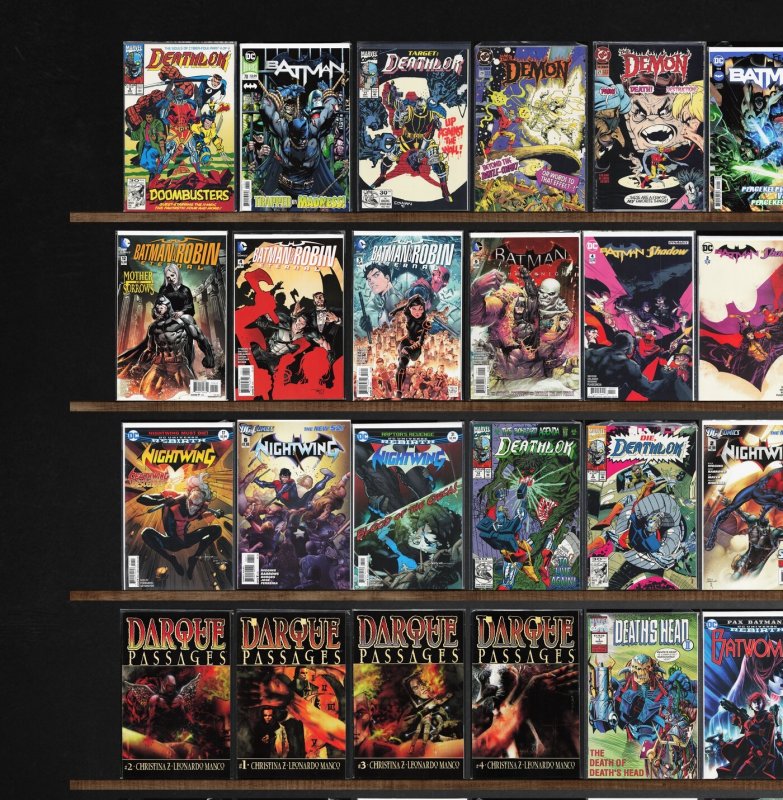 Huge Lot 150+ Comics with Batman Eternal, Batman, Nightwing, Deathlok & More!