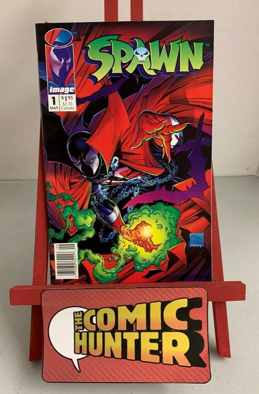 Spawn #1 (Image Comics 1992) Newsstand Edition 1st Spawn, Sam & Twitch (9.0)