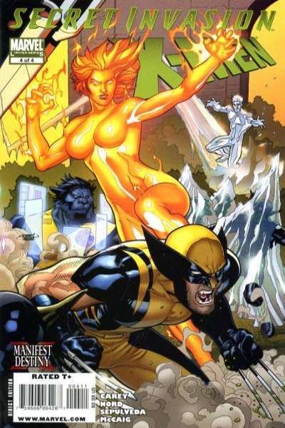 Secret Invasion: X-Men #4, VF- (Stock photo)