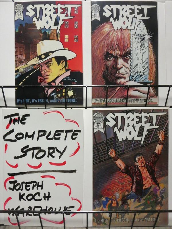 STREET WOLF (1986 BL) 1-3 THE SET!