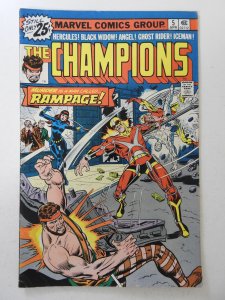 The Champions #5 (1976) VG+ Condition MVS intact!