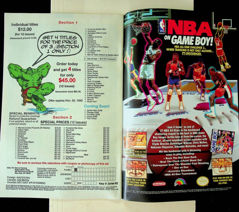 Wolverine #59 (Aug 1992, Marvel) - Near Mint