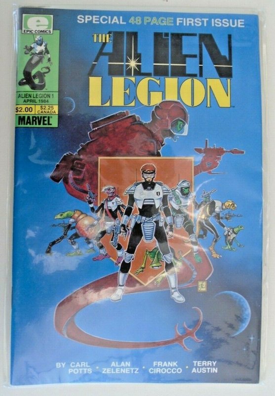 *Alien Legion v1 (1984, Marvel) #1-14, v2 #2-11 (24 books)