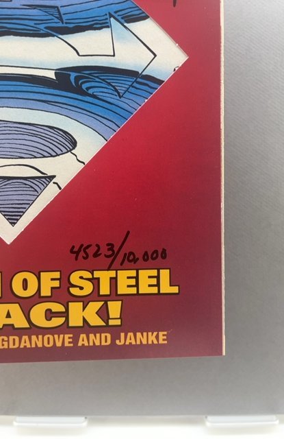 Superman: The Man of Steel #22 Die-Cut Cover (1993)