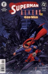 SUPERMAN/ALIENS II (2002 DARK HORSE) #4 CVR A JON BOGDANOVE