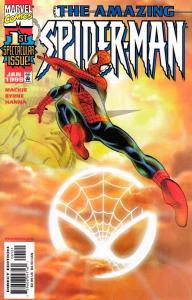 Amazing Spider-Man, The (Vol. 2) #1F VF/NM ; Marvel | Sunburst Variant Statue of