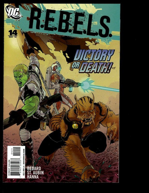 11 R.E.B.E.L.S. DC Comics # 9 10 11 12 13 14 15 16 17 18 19 Green Lantern GK24