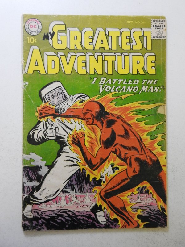 My Greatest Adventure #36 (1959) GD+ Condition see desc