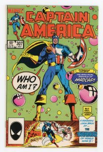 Captain America #307 Serpent Squad Captain Britain 1st Madcap NM