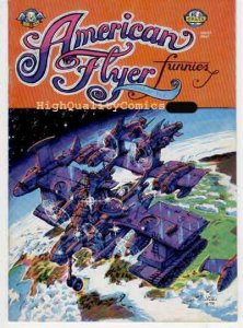 AMERICAN FLYER FUNNIES #2,  FN, 1st, Underground, Welz, Todd, 1972