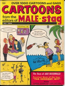 Cartoons From The Editors of Male & Stag Magazine #1 1965- Davis DeCarlo