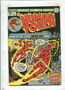 HUMAN TORCH 1 6.5 FIRST ISSUE 1974