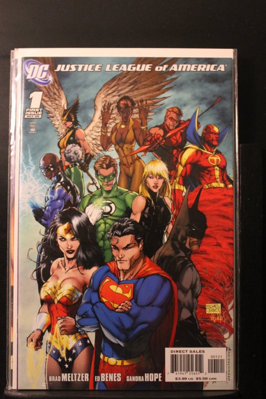 Justice League of America #1 Michael Turner Cover (2006)