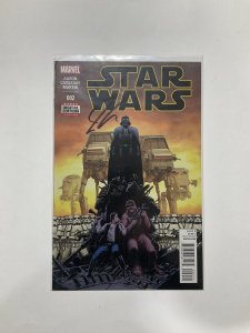 Star Wars 2 Near Mint Nm Signed Jason Aaron Marvel