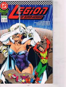 Lot of 3 Legion DC Comic Books # 1 2 3 Super Heroes TW30