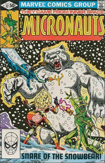 Marvel THE MICRONAUTS (1979 Series) #32 VF